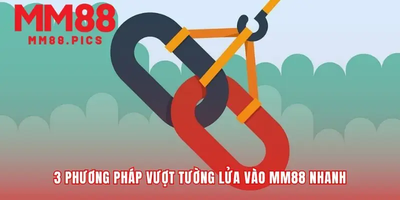 Vượt tường lửa để truy cập link vào MM88 an toàn