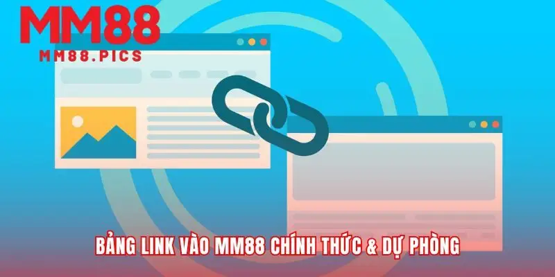 Cánh cổng chính và lối đi phụ đến link vào MM88