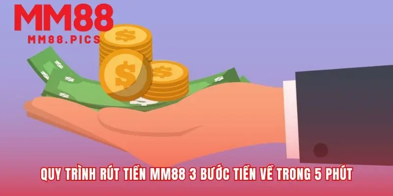 Lộ trình ba bước để thao tác rút tiền MM88 nhanh